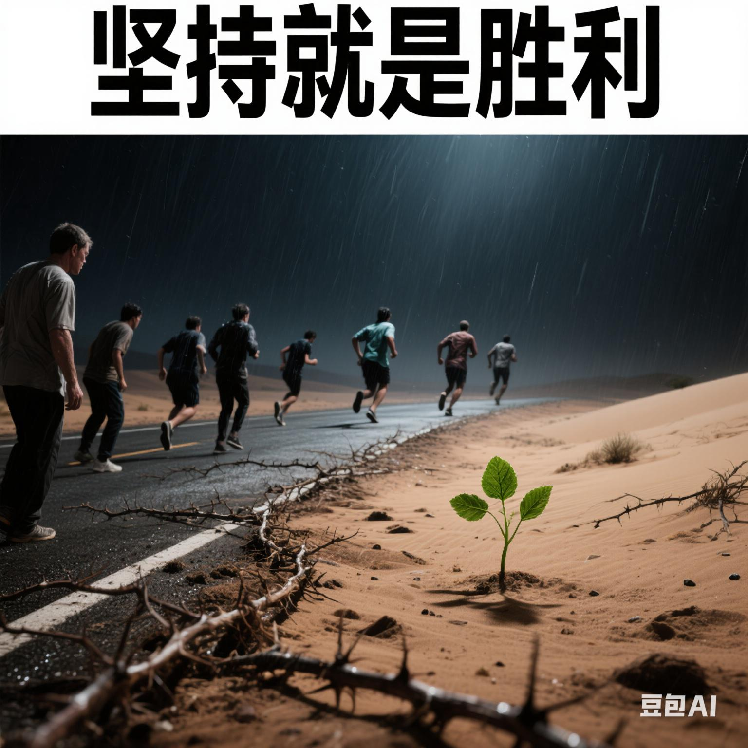 运动员拼尽全力，困难重重仍努力不懈